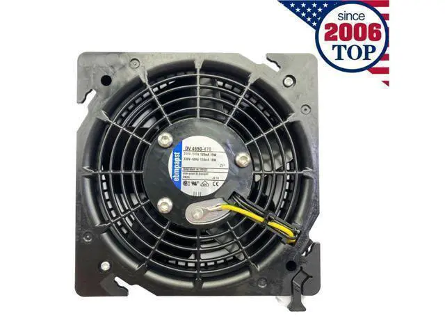 Alt view image 2 of 5 - Cpu cooling fan for DV4650-470 Axial 230VAC 120/110mA 120*120*38MM Cabinet