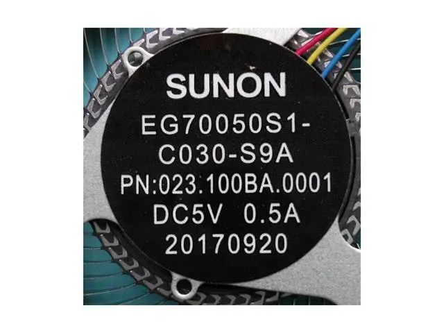 Alt view image 4 of 5 - NEW ORIGINAL HEATSINK WITH FAN FOR SUNON EG70050S1-C040-S9A EG70050S1-C030-S9A LAPTOP FAN COOLER RADIATOR THERMAL MODULE