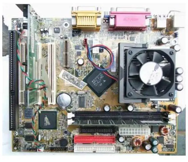 Main image of GA-6VEML GA-6VEM 8601T main board 370 with ISA with CPU fan, memory main board