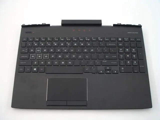 Main image of for Omen 15-DC 15T-DC Palmrest Backlit US Keyboard Touchpad L30195-001