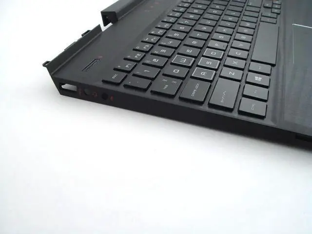 Alt view image 2 of 5 - for Omen 15-DC 15T-DC Palmrest Backlit US Keyboard Touchpad L30195-001