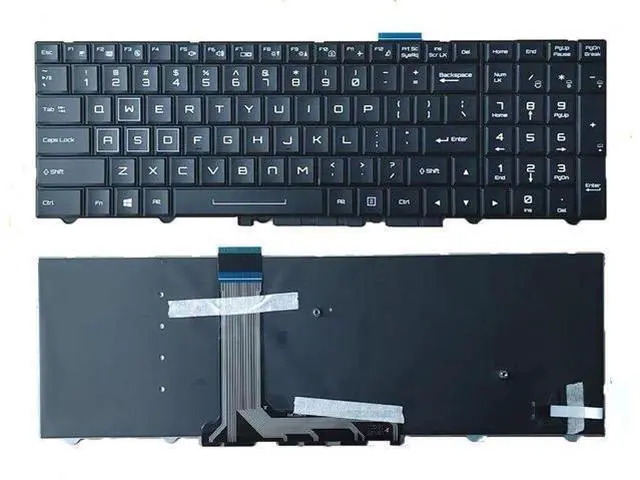 Main image of Keyboard For Clevo P771G P771ZM P775G US Backlit