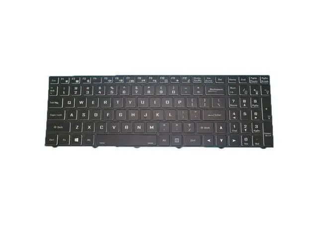 Alt view image 2 of 4 - Backlit Keyboard For CLEVO NS70MU NS70HU NS70PU NS71MU NS71PU English With Frame