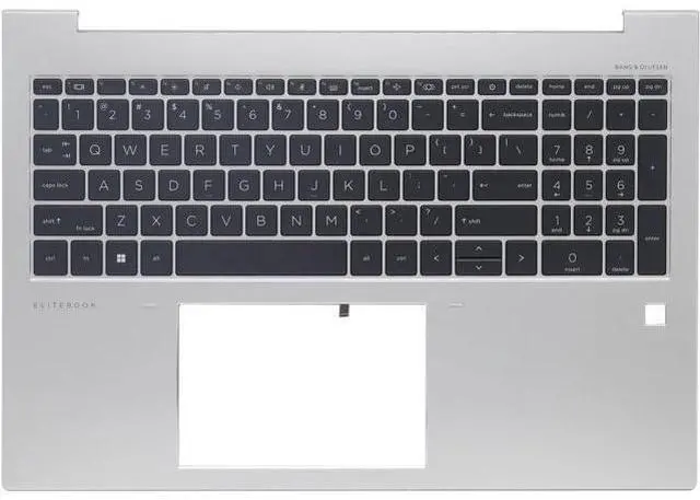 Main image of Silver Palmrest Backlit US Keyboard N08145-001 For EliteBook 860 865 G9 G10