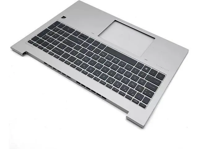 Alt view image 3 of 5 - Silver Palmrest Backlit US Keyboard N08145-001 For EliteBook 860 865 G9 G10