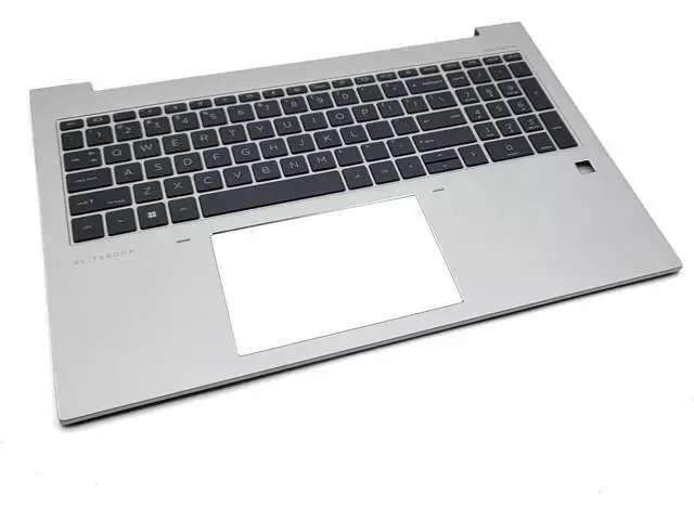 Alt view image 5 of 5 - Silver Palmrest Backlit US Keyboard N08145-001 For EliteBook 860 865 G9 G10