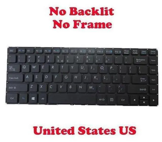Main image of Laptop Keyboard For GETAC S410 G4 S410G4 S410 G3 S410G3 English No Frame