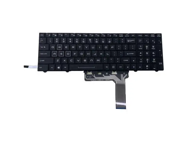 Alt view image 3 of 5 - RGB Backlit Keyboard For CLEVO P750 V149550AS1 US 6-80-P7500-013-3 English US