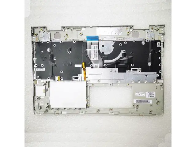 Alt view image 3 of 4 - For Envy X360 15-BP Backlit Palmrest Cover Top Keyboard Silver 934640-001