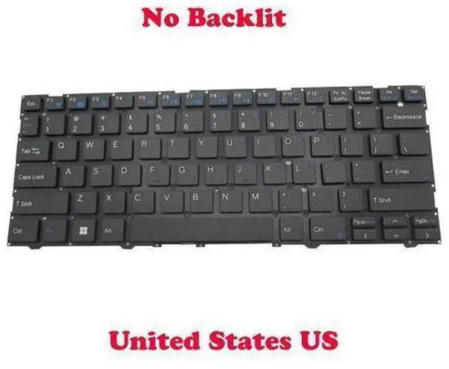 Main image of NO Backlit Keyboard For CLEVO L140CU L141CU L140PU L140MU L141MU L141PU English