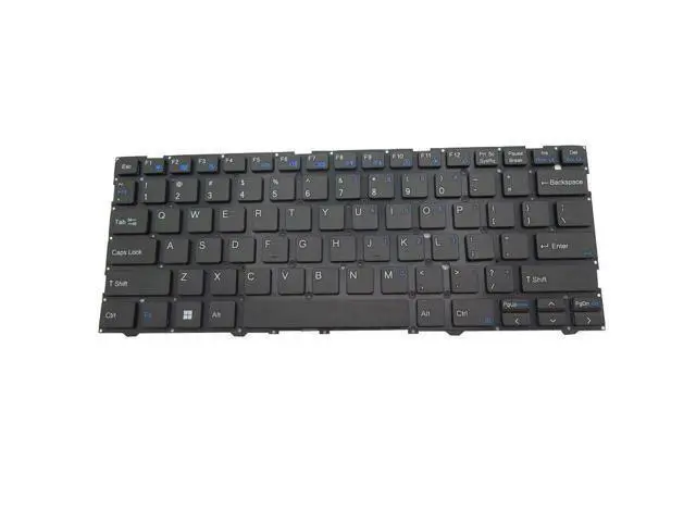 Alt view image 2 of 4 - NO Backlit Keyboard For CLEVO L140CU L141CU L140PU L140MU L141MU L141PU English