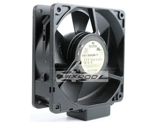 Alt view image 2 of 7 - Genuine IKURA FAN UTHC1-UHS4556M-TP US4556W UHS4556 12CM 220V all-metal high temperature cooling fan with sensor