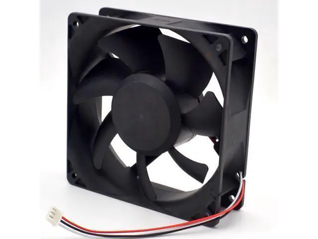 Alt view image 2 of 3 - PMD2412PMB1-A 12038 24v dual ball bearing fan drive 120*120* 38MM