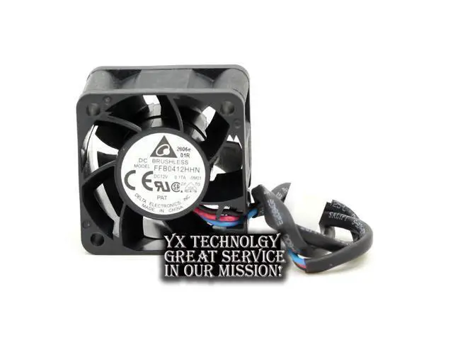 Alt view image 3 of 6 - Delta FFB0412HHN 4028 4cm 12V 0.17A 3 server cooling fan Delta 40 * 40 * 28mm