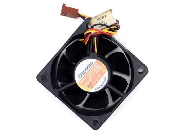 Alt view image 5 of 6 - 10pcs SUNON 6025 2.2W KDE1206PTB1 6CM 12V 3 wire alarm cooling fan
