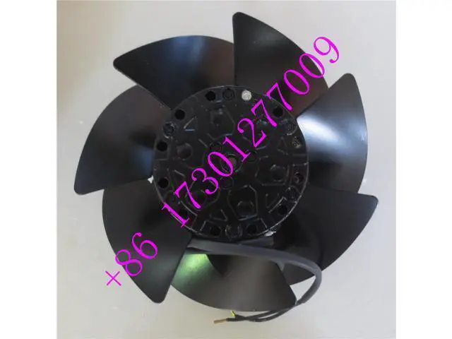 Alt view image 2 of 6 - A2S130-AB03-11 M2S052-CA cooling fan size 138.3 x 56.9mm 230 V AC air flow 325 m3/h 390 m3/h 2800 min