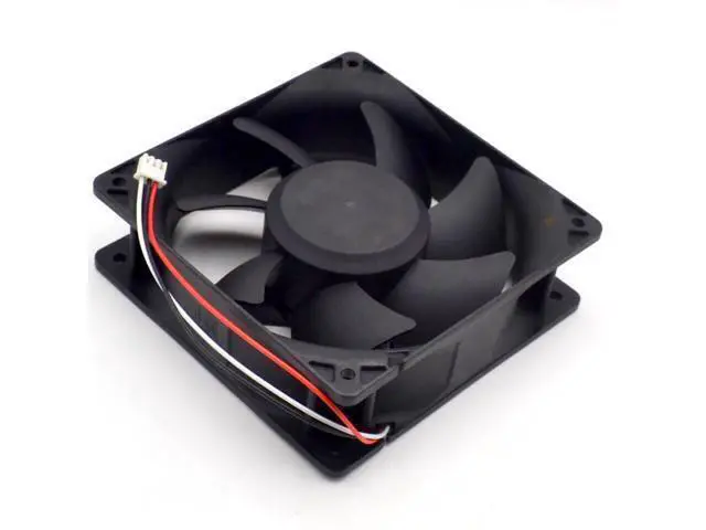 Alt view image 3 of 3 - PMD2412PMB1-A 12038 24v dual ball bearing fan drive 120*120* 38MM