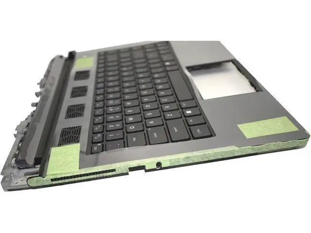 Alt view image 3 of 7 - 00P3H1 0P3H1 Palmrest Upper Case US RGB Keyboard for Alienware M15 R5 R6