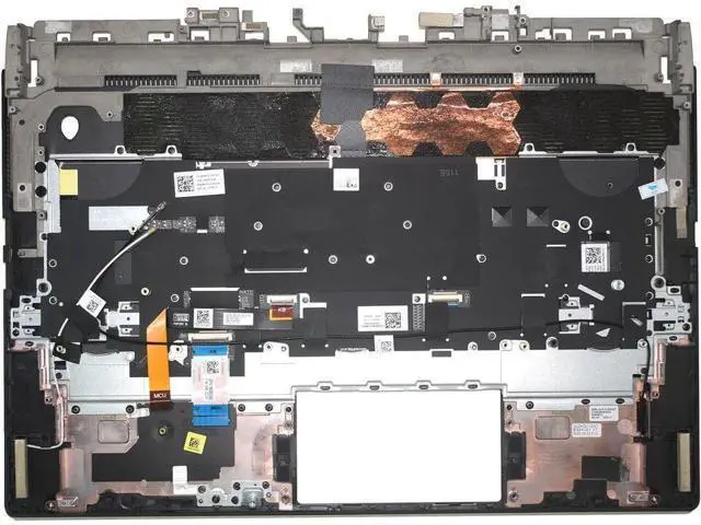 Alt view image 7 of 7 - 00P3H1 0P3H1 Palmrest Upper Case US RGB Keyboard for Alienware M15 R5 R6