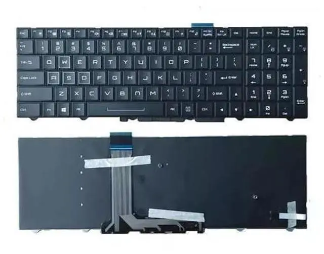 Main image of Keyboard for Clevo P750DM P750ZM P750ZM-G P751DM-G P751ZM US Layout Backlit