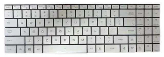 Main image of Keyboard For Tongfang GM5MG0Y GM5IDY English US NO Backlit Silver No Frame