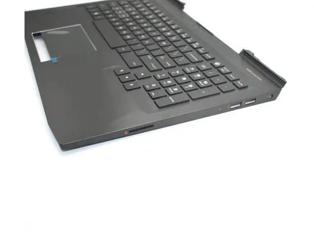 Alt view image 5 of 5 - L20535-001 New Palmrest Upper Top Case US Keyboard TP for OMEN 15-CE