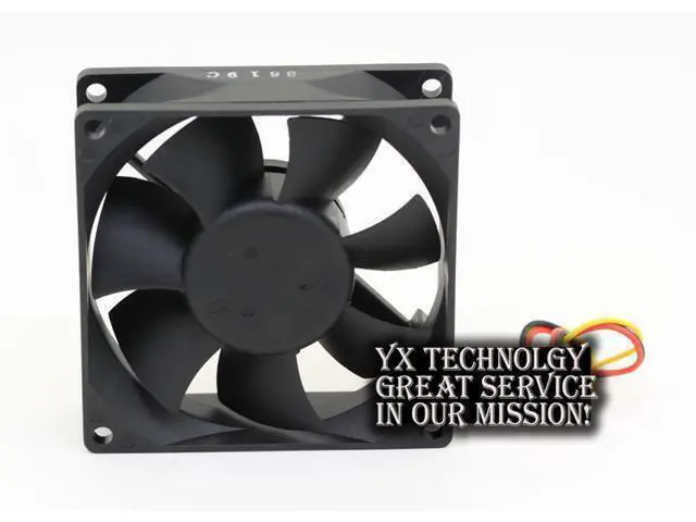 Alt view image 4 of 5 - Delta and AFB0824SH 8025 8cm 24V 0.33A dual ball bearing drive fan 80*80*25mm
