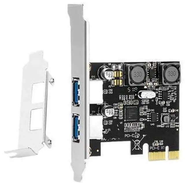 Main image of FORPCIE Two-port USB 3.0 Adapter Card PCI-E To 2-port USB Expansion Card Independent Power Supply, Installation VIA