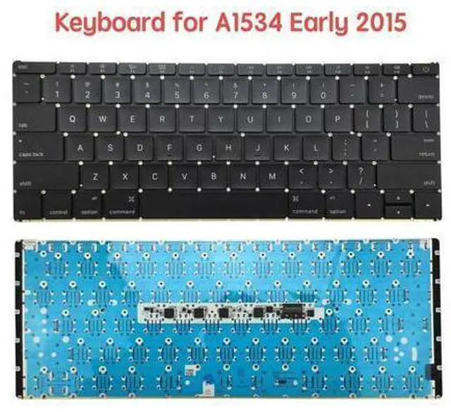 Main image of US Layout Keyboard for MacBook 12" Retina A1534 MF855LL/A 2015 MF865LL/A