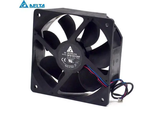 Alt view image 3 of 6 - Delta Cooling fan NFB10512HF-7F03 49.87Y01G001 12V 0.39A 3 wires projector 5pcs/lot