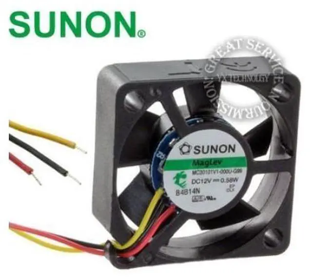 Main image of SUNON MC30101V1-000U-G99 12VDC 0.58W FAN AXIAL 30X10MM 12VDC WIRE