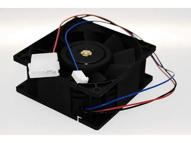 Alt view image 3 of 4 - Delta Electronics PFB0912DHE-F00 92x92x38mm Cooling Fan, 175.03 CFM, 8000 RPM, 66.5 dBA, 3.72A (Max), 46.21 air pre., 4+3-pin power & TAC connector