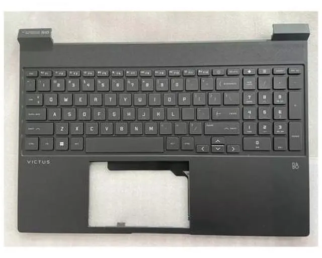 Main image of For Victus 15-FA Top Case Palmrest US Keyboard Touchpad Backlit N13298-001