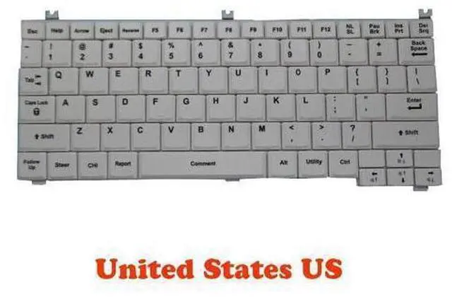 Main image of GE Healthcare Ultrasound Keyboard For LOGIQ E R6 R7 R5.0 R5.2 White color English US