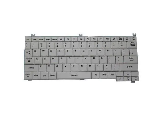 Alt view image 2 of 4 - GE Healthcare Ultrasound Keyboard For LOGIQ E R6 R7 R5.0 R5.2 White color English US