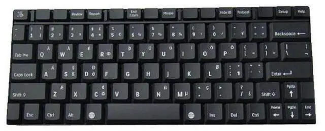 Main image of Keyboard For ClearVue English US HMB3401BZD01 US 453561646301