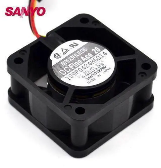 Main image of 4020 cooling fan 24V 109P0424H6D14 numerical control machine tool inverter fan 10 pcs/lot