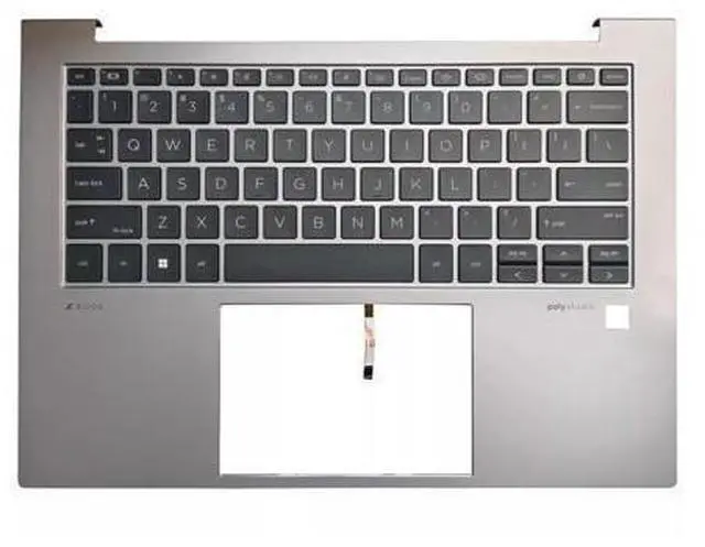 Main image of Backlit For ZBOOK Firefly 14 G9 G10 Palmrest Cover Top Keyboard N09253-001