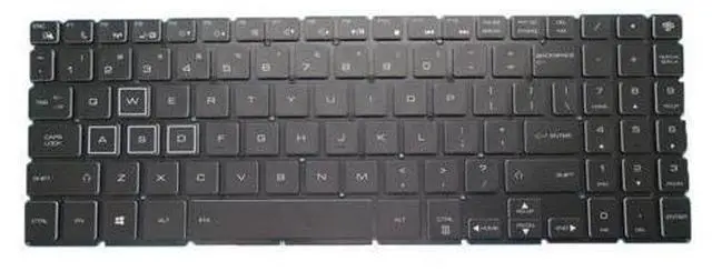 Main image of US Keyboard For Quanta NLC NLCA NLCB NLCG AENLCU01010 WBM18L36USJ9201 Backlit