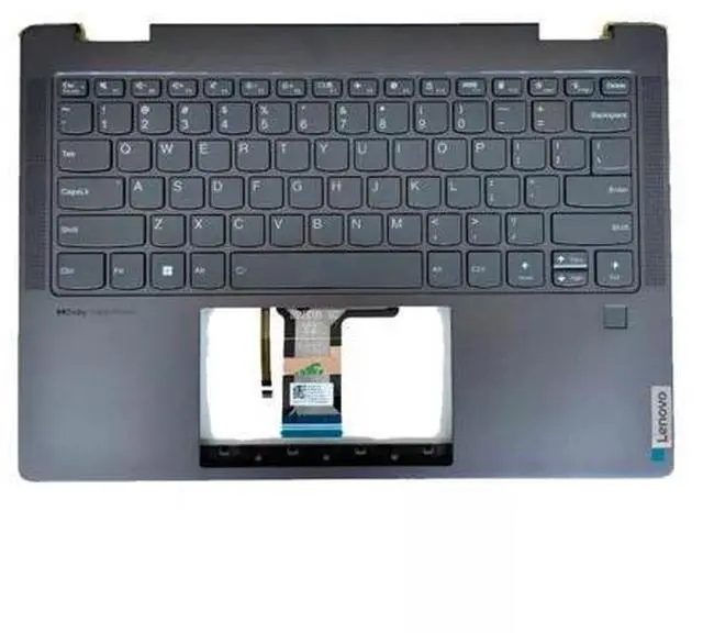 Main image of PalmRest US Keyboard For ProBook 440 445 G6 L44588-001 Silver Backlit Top