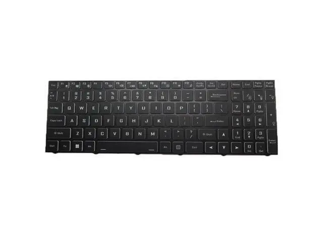 Alt view image 2 of 4 - US English Backlit Keyboard For CLEVO NH50AC CVM19N23USJ4304 6-80-X1710-010-1