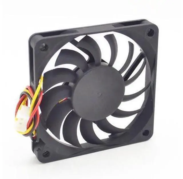 Alt view image 3 of 3 - 10pcs\/lot Original 7010 R127010BU 12V 0.45A 7cm large wind fan cooling fan