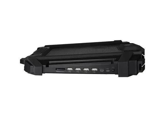 Alt view image 2 of 6 - CM Storm SF-17 - Gaming Laptop Cooling Pad with 180 mm Fan and 4 Ergonomic Height Settings