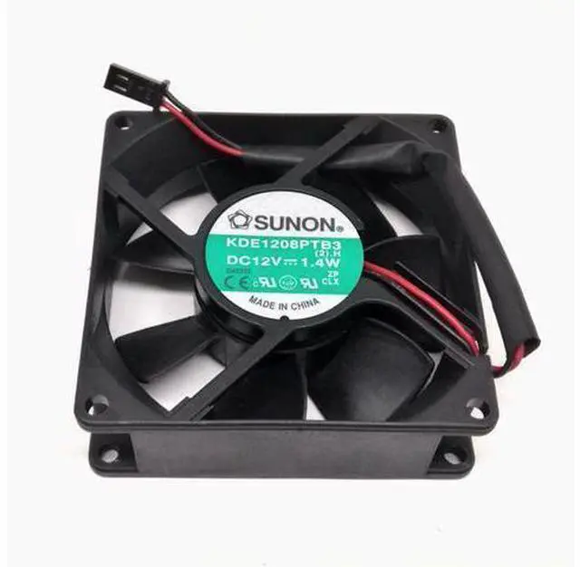 Main image of 10pcs/LOT 8cm KDE1208PTB3 Double Ball Mute Fan 8025 12V Computer Cabinet Power cooling Fan