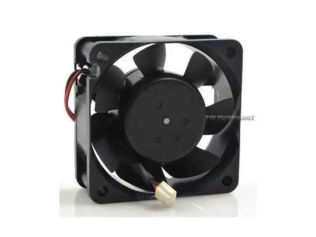 Alt view image 3 of 5 - Nidec New original D06A-24TS8 01 24V 0.15A 6CM 60*60*25MM 6025 2-wire dual ball bearing ultra-quiet cooling fan