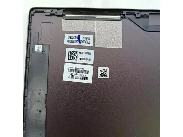 Alt view image 3 of 5 - L94498-001 For HP Envy X360 13-AY Rear Lid Top Back Cover Brown LCD Hinges Rear