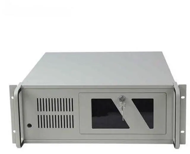 Main image of 4U rackmount industrial computer chassis IPC610F 1.2MM SGCC rugged server chassis suitable for industrial control displays