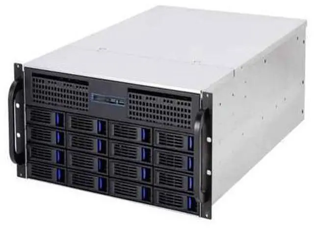 Main image of Server 4U 16 Bay Manufacturer Server Rackmount Server Chassis Steel 1.2mm SAS/SATA Backplane with Optional Interface