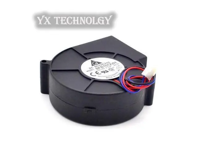 Alt view image 5 of 6 - original Delta 10pcs\/lot BFB1012VH industrial fan wind turbine 2.7A DC12 pin 9733-3