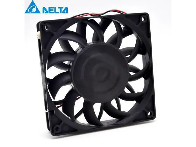 Alt view image 2 of 6 - Delta FFB1212EH 12V 1.74A 12CM 12025 dual ball bearing cooling fan violence 120*120*25mm